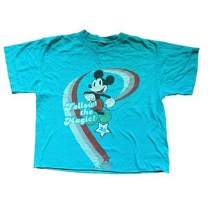 Mickey Mouse Cropped Women’s Shirt